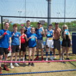 Gosport Amateur Boxing Club showed off their sparring skills in their own ring throughout the day.