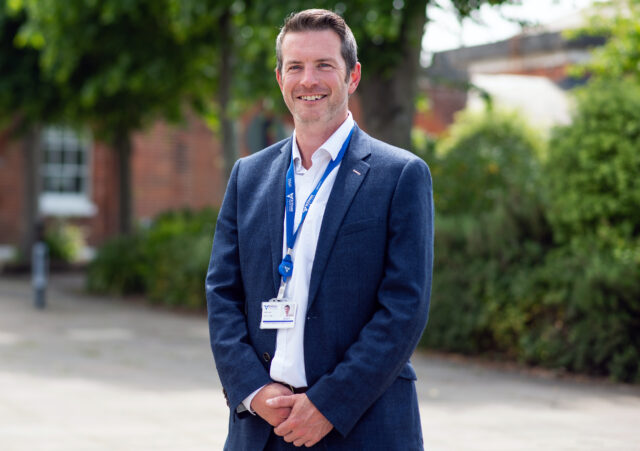 Pictured: New Lighthouse Learning Trust Executive Principal Andy Grant will be responsible for Richard Taunton Sixth Form College in Southampton and St Vincent College in Gosport